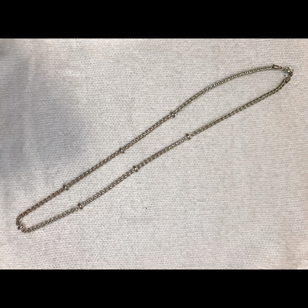 Silver necklace